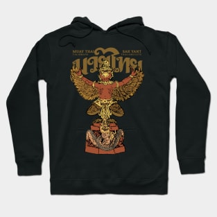 Antique Muay Thai The Golden Garuda Hoodie